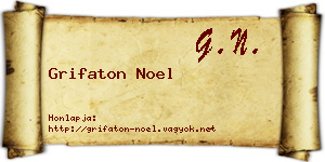 Grifaton Noel névjegykártya